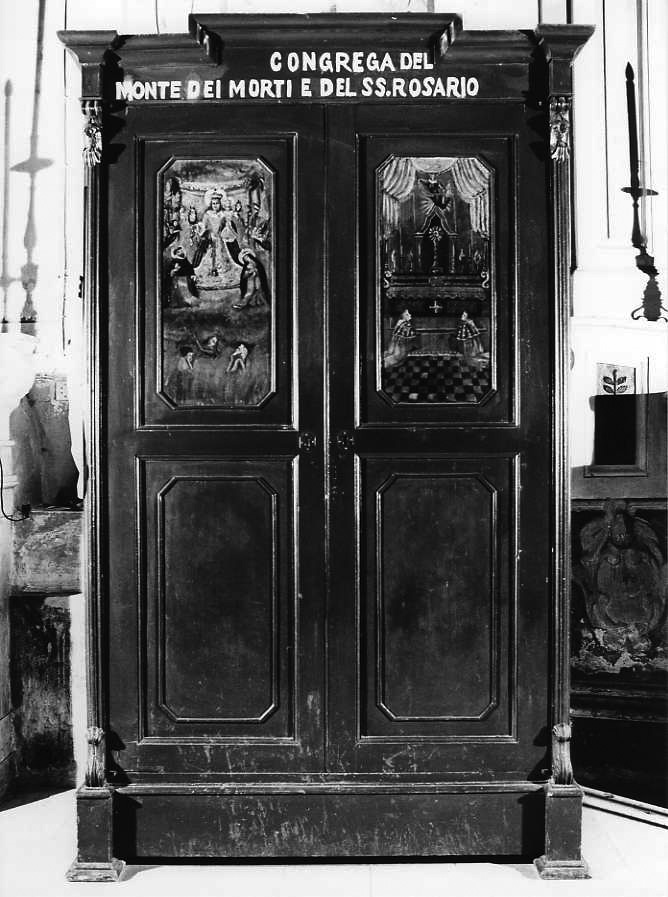 armadio - bottega campana (prima metà sec. XX)