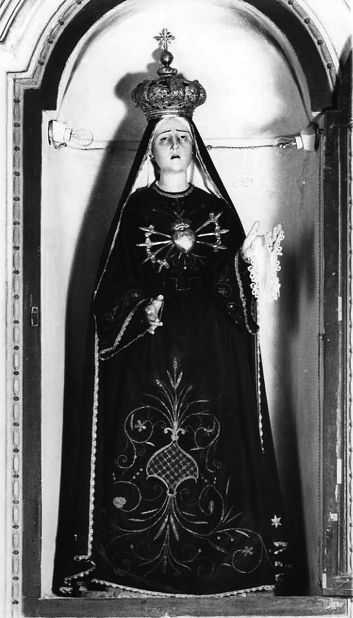 Madonna Addolorata (statua) - bottega campana (sec. XVIII)