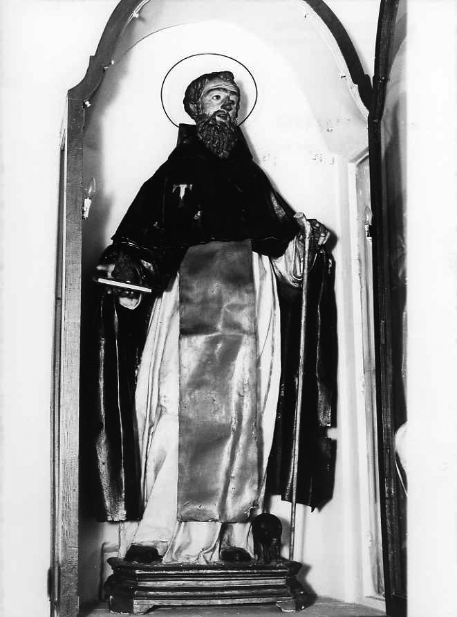 Sant'Antonio Abate (statua) - bottega napoletana (seconda metà sec. XIX)