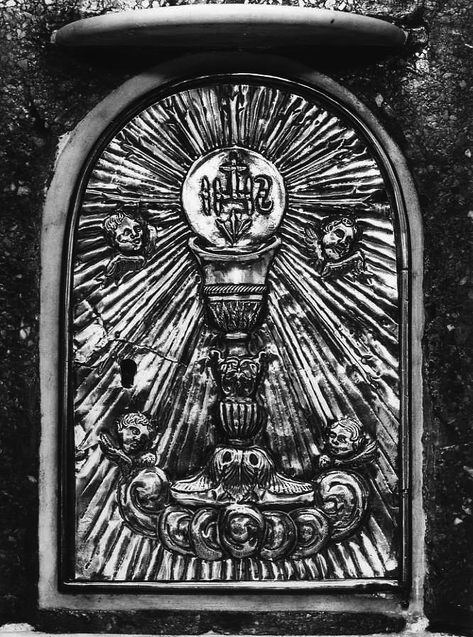 sportello di tabernacolo - bottega campana (prima metà sec. XX)