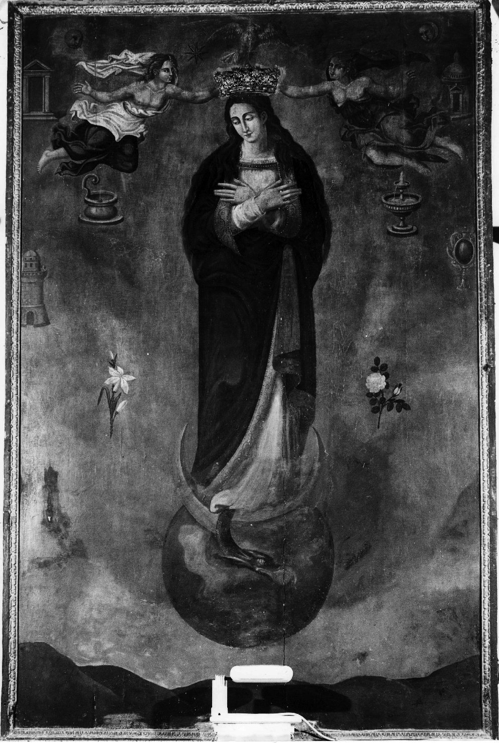 Madonna Immacolata (dipinto) - ambito napoletano (secc. XVI/ XVII)