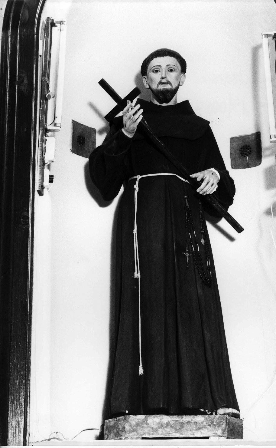 San Francesco d'Assisi (scultura) - bottega napoletana (sec. XIX)