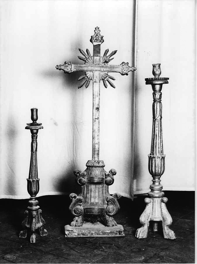 candeliere, serie - bottega napoletana (sec. XIX)