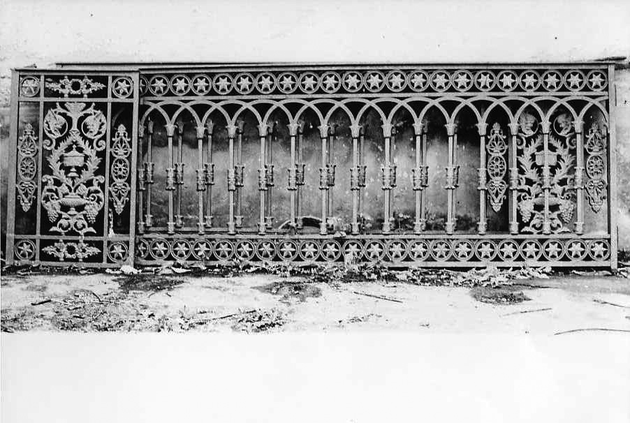 balaustrata - bottega campana (sec. XIX)