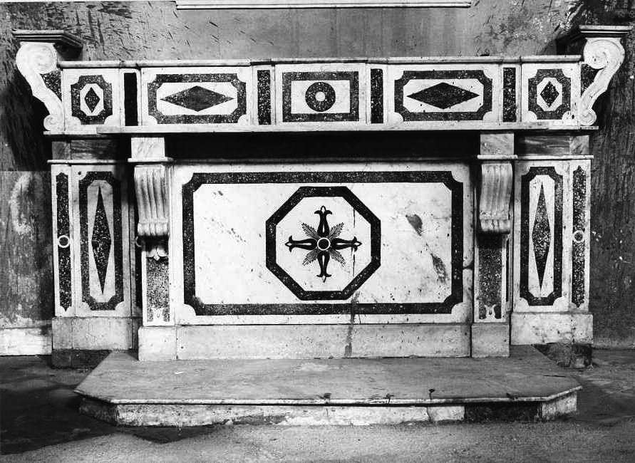 altare - bottega campana (primo quarto sec. XX)