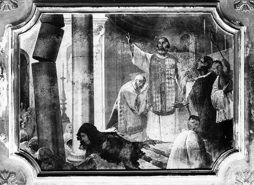 soffitto dipinto di Taglialatela Luigi (attribuito) (prima metà sec. XIX)