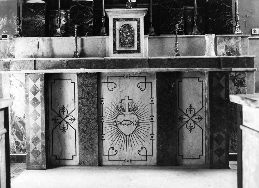 altare - bottega campana (prima metà sec. XX)