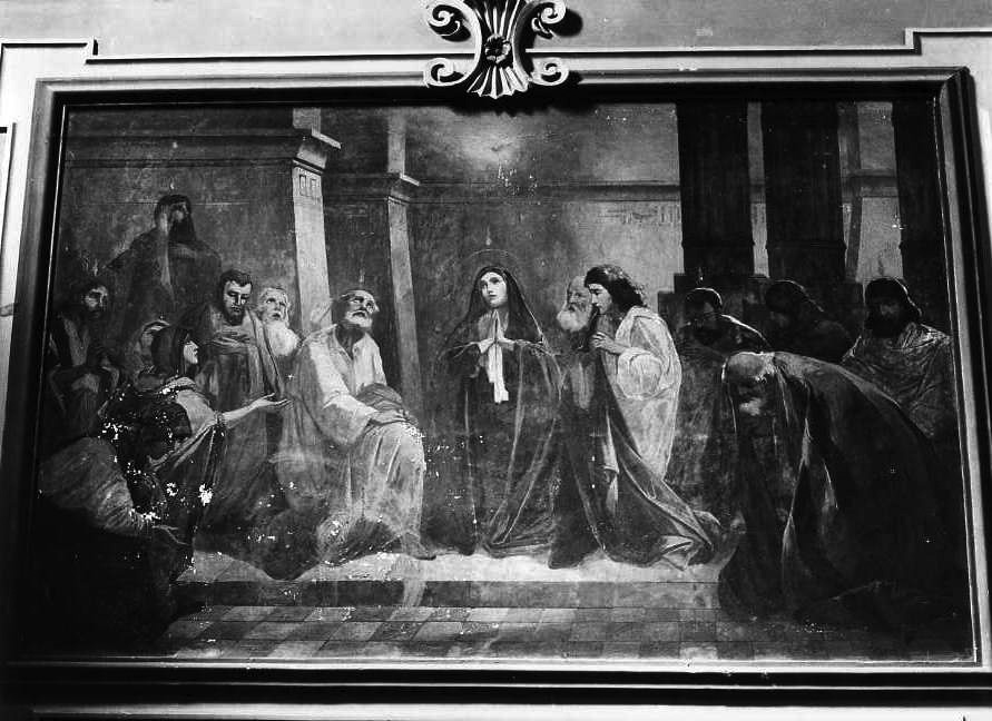 Pentecoste (dipinto) di Taglialatela Luigi (attribuito) (prima metà sec. XX)