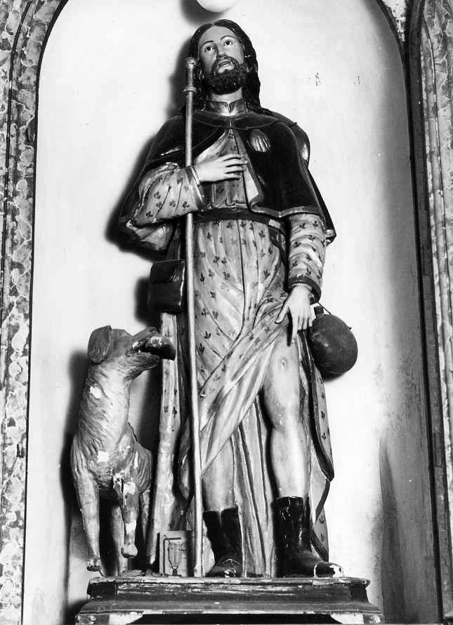 San Rocco (statua) - bottega napoletana (sec. XVII)