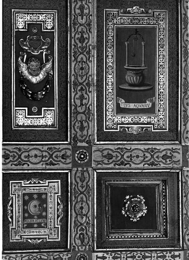 soffitto a cassettoni di Balducci Giovanni detto Cosci (attribuito) (sec. XVII)