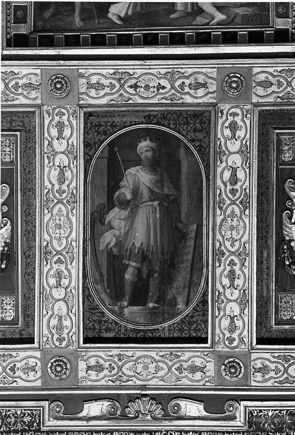 re Davide (dipinto) di Balducci Giovanni detto Cosci (attribuito) (sec. XVII)