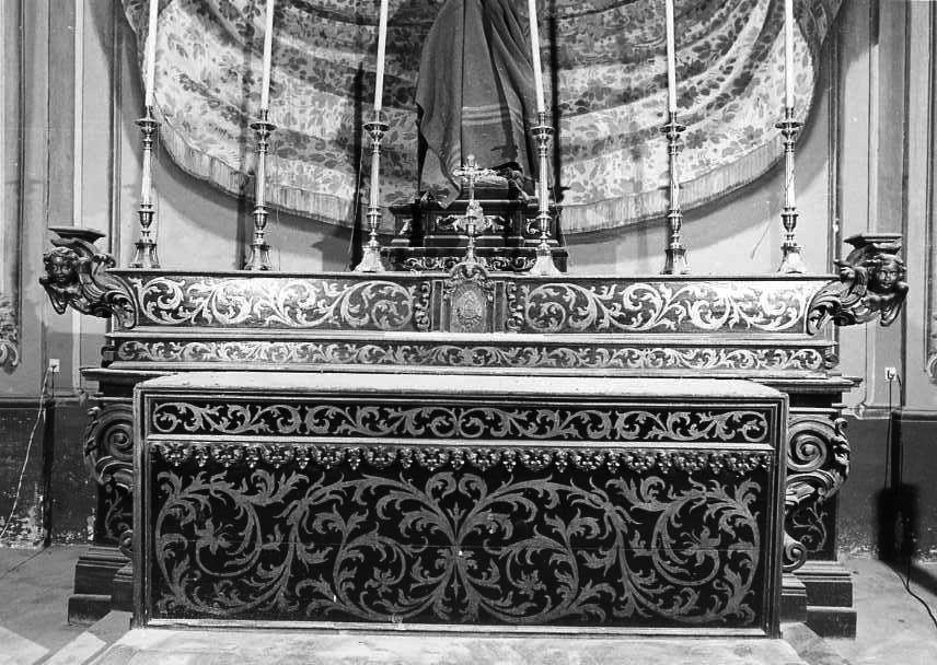 altare - bottega campana (primo quarto sec. XVIII)