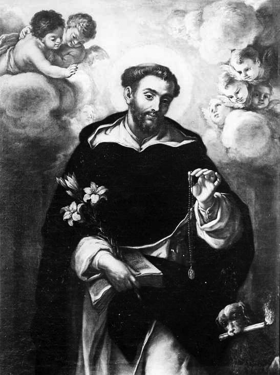 San Domenico (dipinto) di De Angelis Francesco (attribuito) (sec. XVIII)