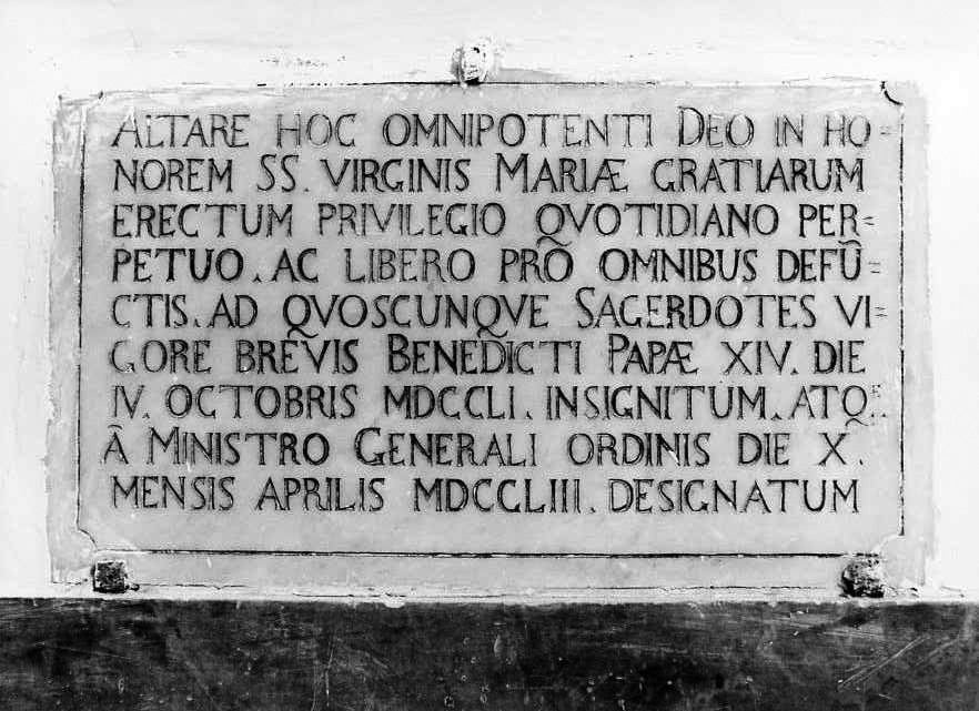 lastra - bottega campana (seconda metà sec. XVIII)