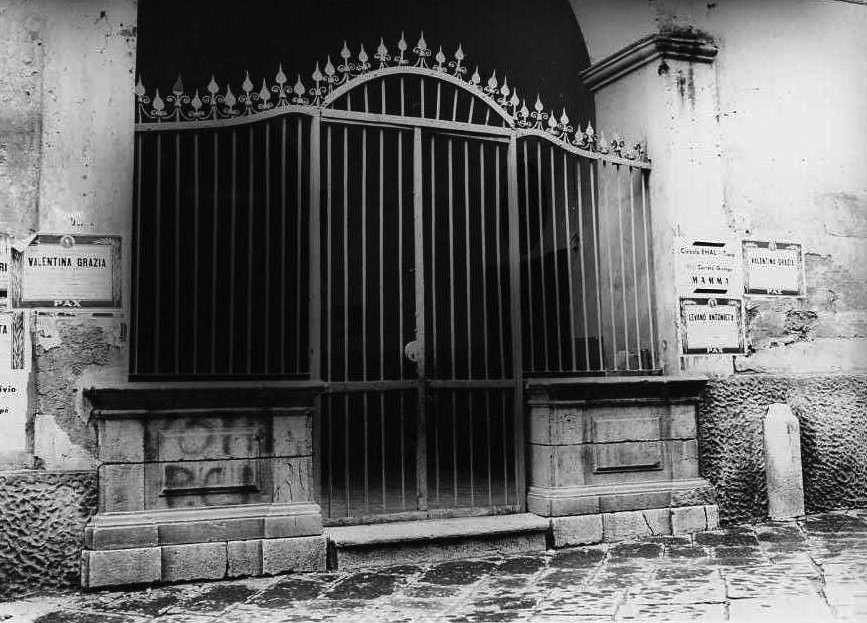 cancellata - bottega campana (sec. XIX)