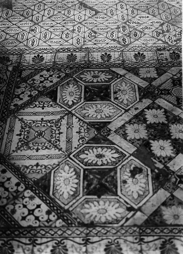 pavimento - bottega napoletana (sec. XIX)