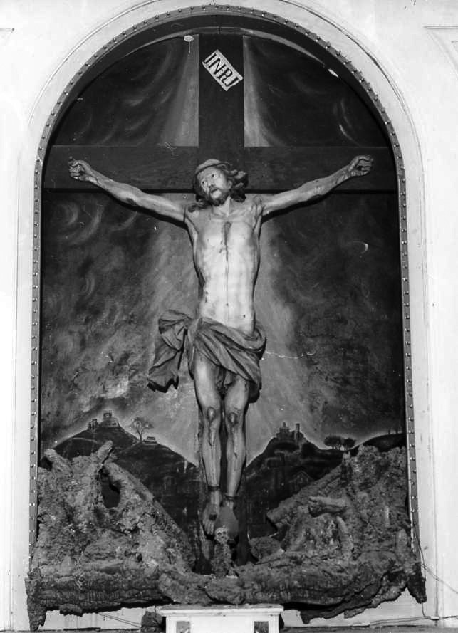 Cristo crocifisso (crocifisso) - bottega campana (fine sec. XVIII)