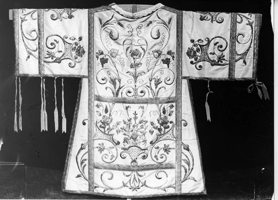 dalmatica - manifattura campana (sec. XIX)