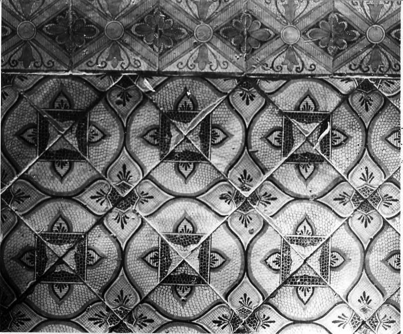 pavimento - bottega campana (sec. XIX)