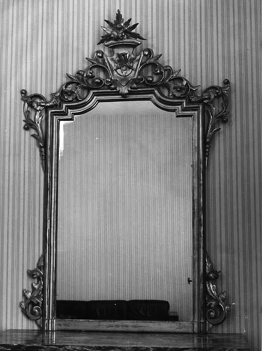 specchiera - bottega napoletana (seconda metà sec. XIX)