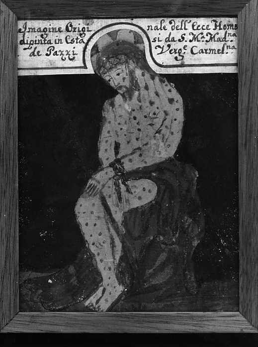 Ecce Homo (dipinto) di De Pazzi Maria Maddalena (secc. XVI/ XVII)