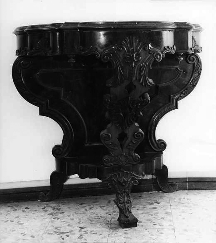 console - bottega napoletana (metà sec. XIX)