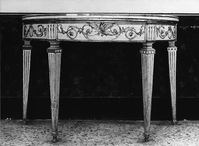 console, coppia - bottega napoletana (fine sec. XVIII)