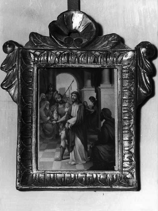 cornice, coppia - bottega campana (prima metà sec. XIX)