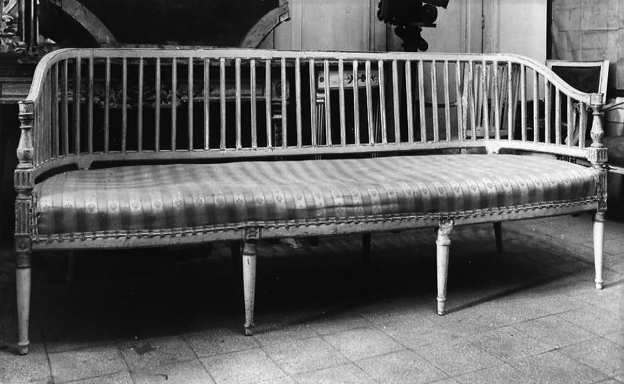 mobilia, insieme - bottega napoletana (fine sec. XVIII)