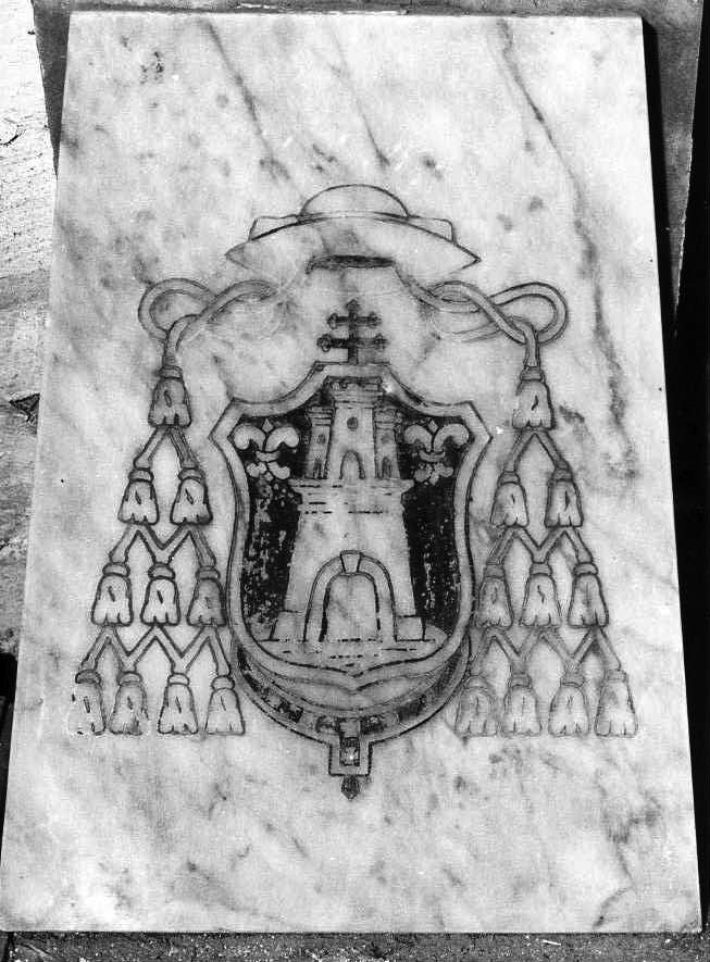 stemma Cosenza (lastra) - bottega napoletana (sec. XX)