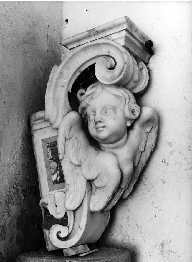 scultura, frammento - bottega napoletana (sec. XVIII)