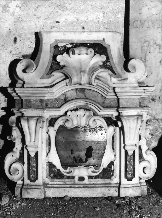 ciborio, frammento - bottega napoletana (sec. XVIII)