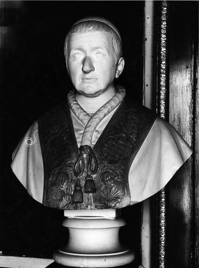 ritratto del pontefice Pio VII (busto) - bottega romana (sec. XIX)