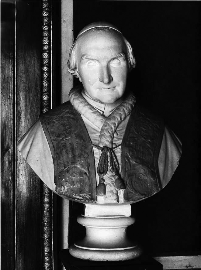 ritratto del pontefice Pio VIII (busto) - bottega romana (sec. XIX)