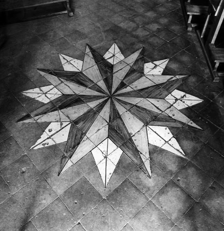 pavimento a mattonelle - bottega cerretese (sec. XVII)