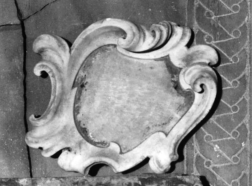 targa, frammento - bottega napoletana (sec. XVIII)