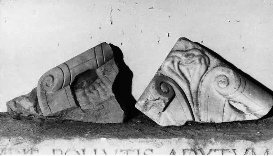 targa, frammento - bottega napoletana (seconda metà sec. XVI)