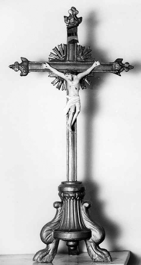 croce - bottega napoletana (metà sec. XIX)