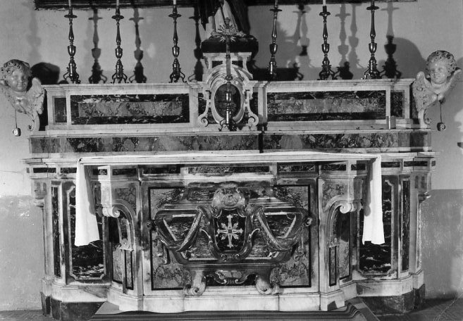 altare - bottega napoletana (sec. XVIII)