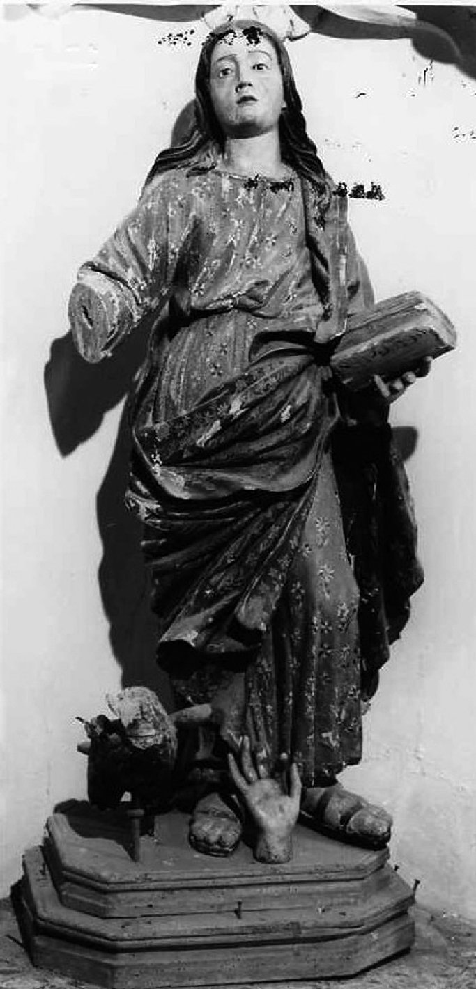 Madonna (scultura) - bottega campana (fine sec. XVIII)