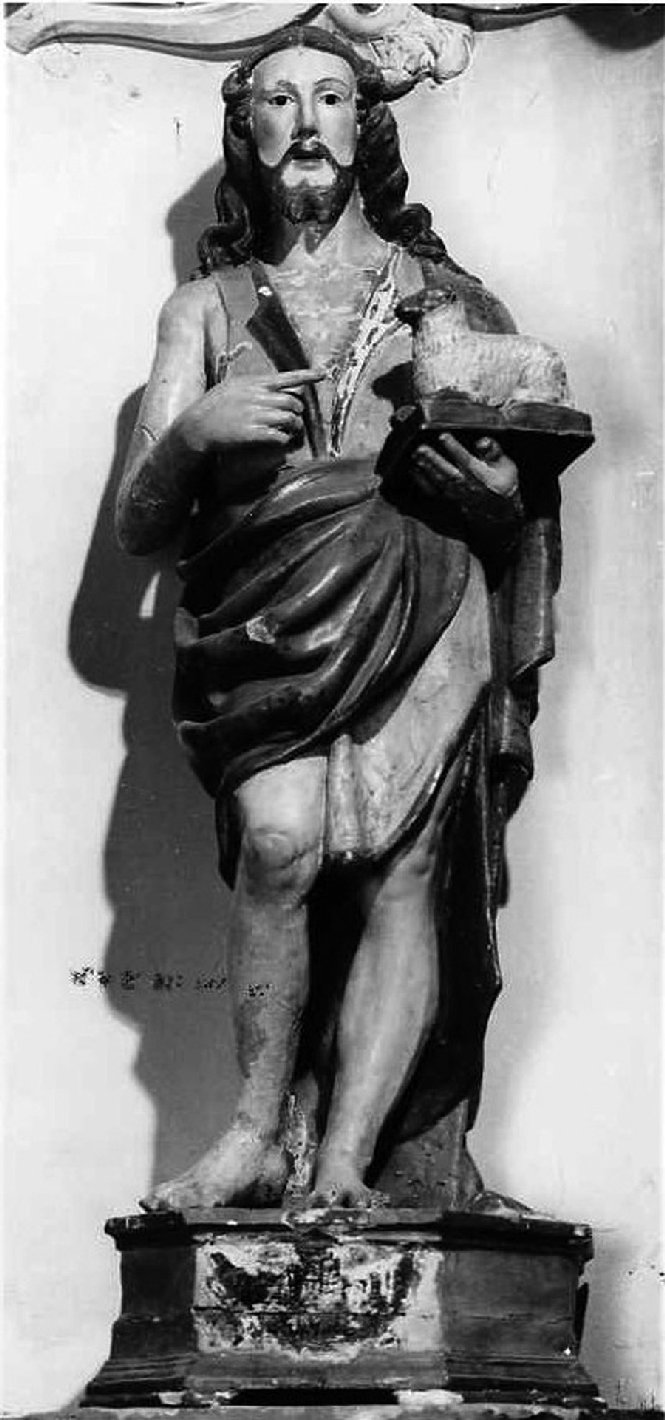 San Giovanni Evangelista (scultura) - bottega campana (fine sec. XVIII)