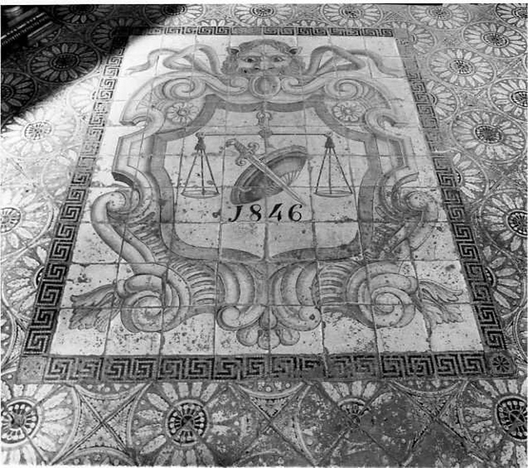 pavimento - bottega campana (sec. XIX)