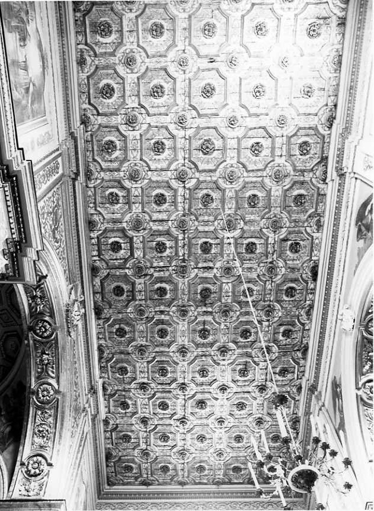 soffitto a cassettoni di Andreoli Filippo (inizio sec. XVIII)