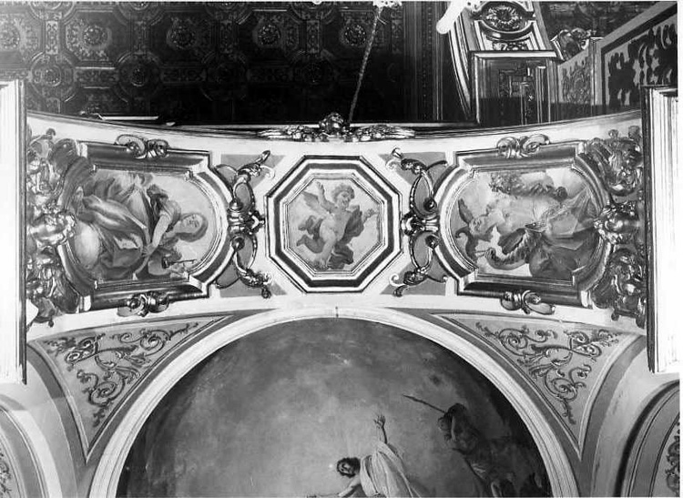 decorazione plastico-pittorica di Andreoli Filippo (attribuito) (sec. XVIII)