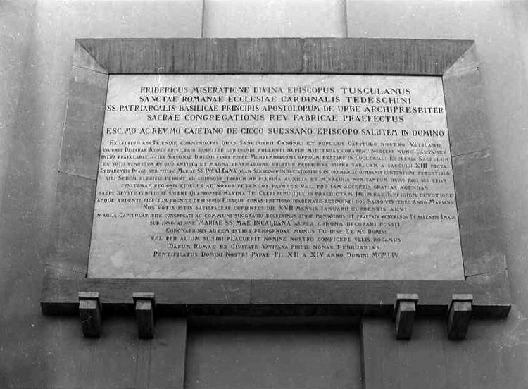 lapide commemorativa - bottega campana (sec. XX)