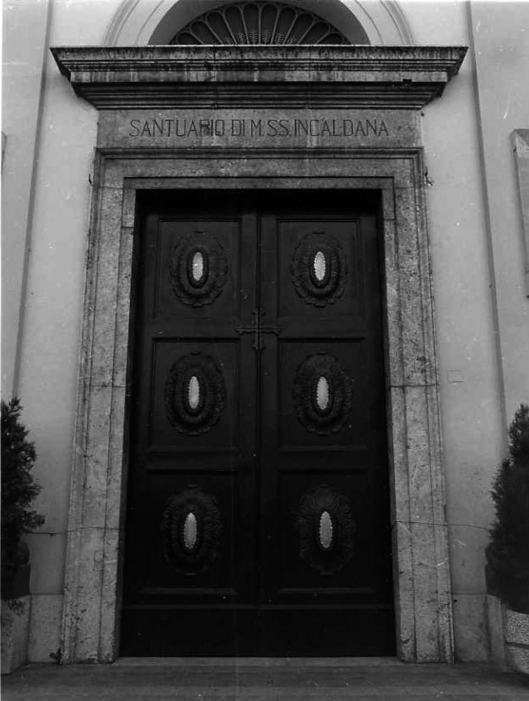 mostra di portale - bottega campana (sec. XIX)