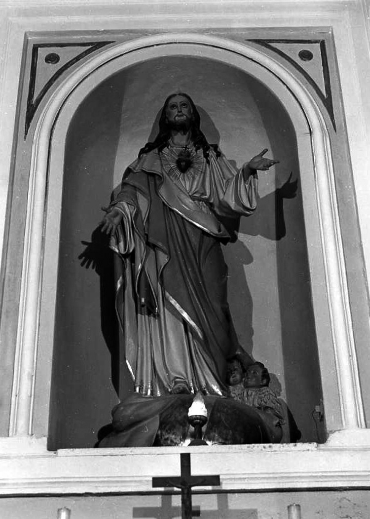 Sacro Cuore di Gesù (statua) - bottega campana (prima metà sec. XX)