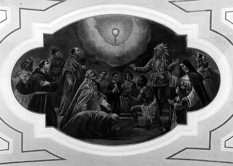 messa di Bolsena (dipinto) di Mormile Giglio (prima metà sec. XX)
