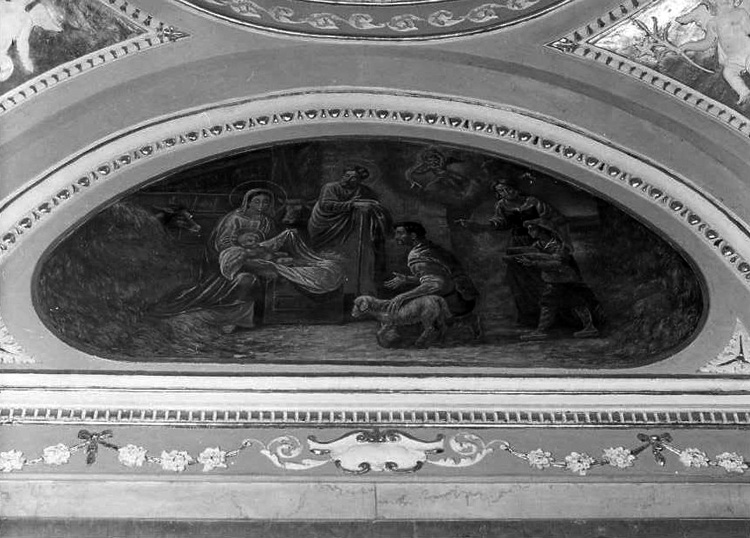 adorazione dei pastori (dipinto) di Mormile Giglio (sec. XX)