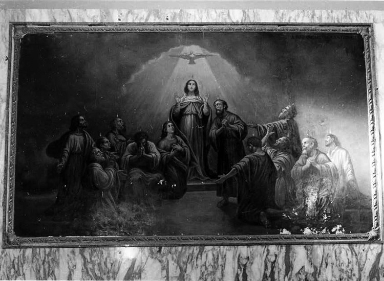 Pentecoste (dipinto) di Palumbo G (sec. XX)
